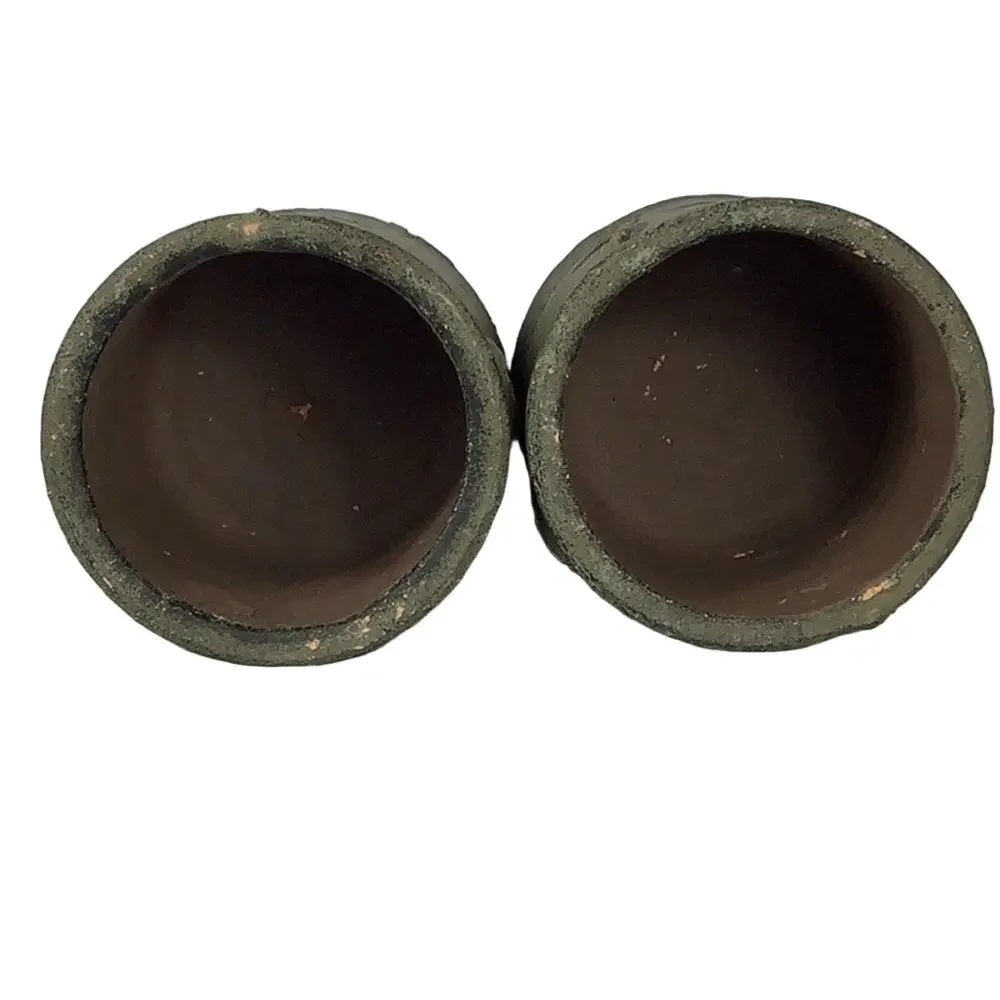 Set of 2 Vintage Crocks with Lids - Picture 5 of 7